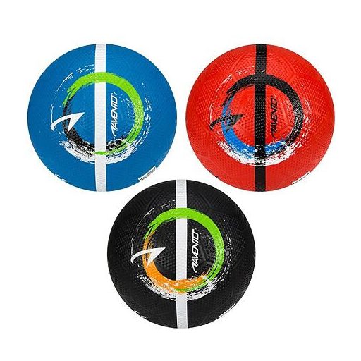 Street soccer II focilabda, fekete, 5-ös méret