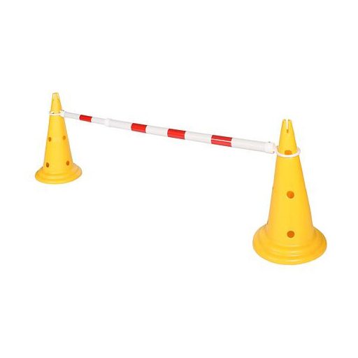 Többszínű lyukas kúp, sárga, magasság/szélesség 52 cm