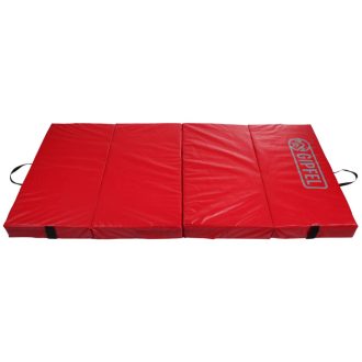 Crash-Mat gymnastic mat, folding red variant 36586