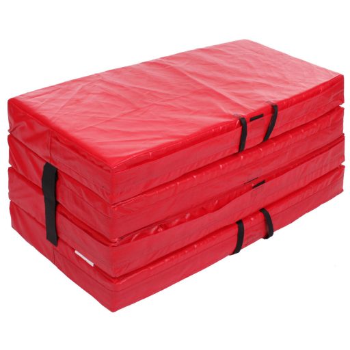 Crash-Mat gymnastic mat, folding red variant 36586