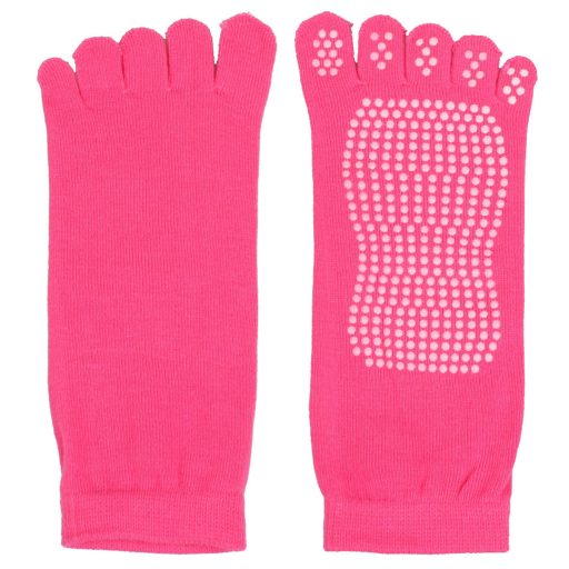 grippy S1 yogal socks, finger pink variant 35964