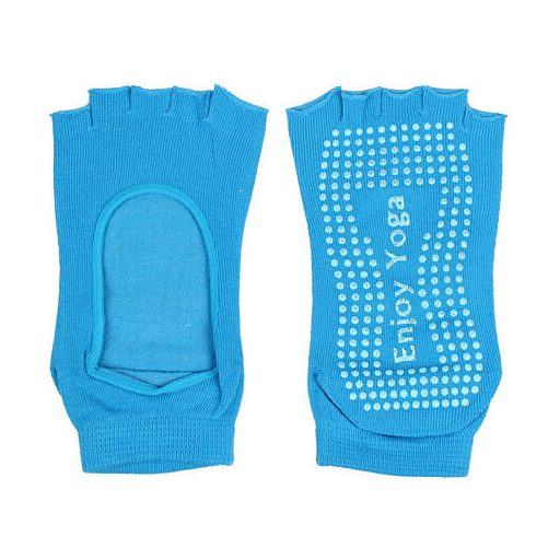 tapadós S2 jóga zokni, ujjatlan kék változat 35966