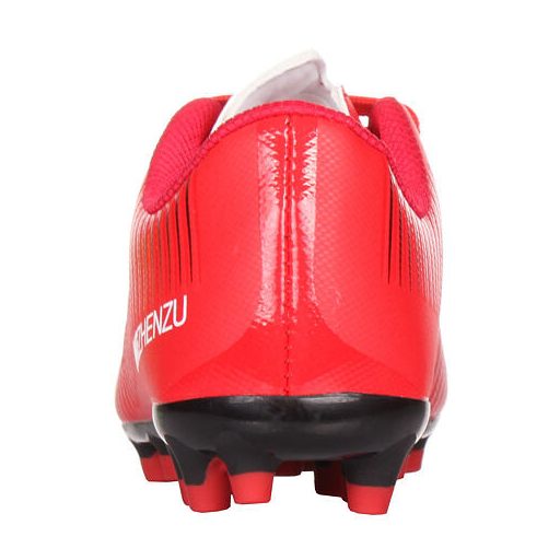 Férfi stoplis focicipő, piros, 36-os EU méret