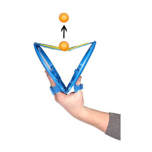 Catch Glove fogókesztyű labdával kék változat 37716