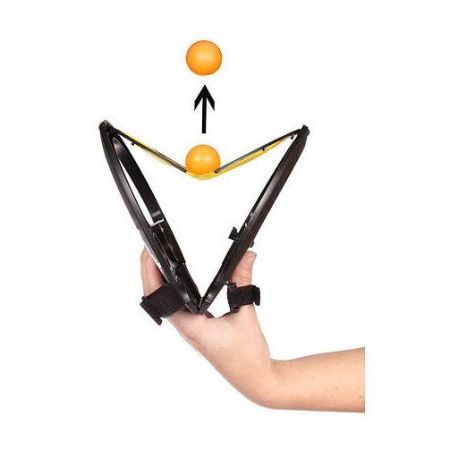 Catch Glove fogókesztyű labdával, fekete változat 37843