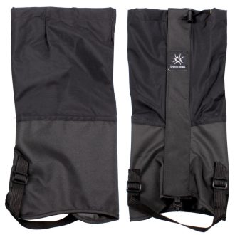 Outdoor Protector gaiters black dimension senior