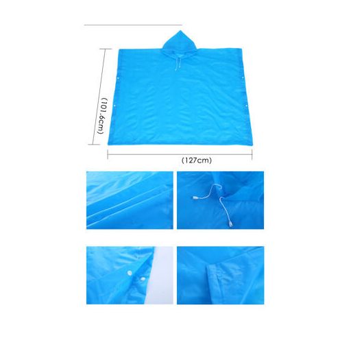 Ghost esőkabát kék változat 38893