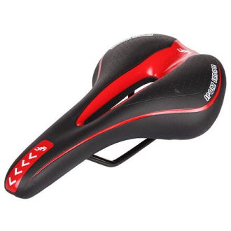 Race 1.0 kerékpár nyereg fekete-piros változat 39770