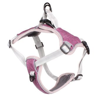 Hálós kutyahám lila méret M