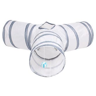 Y Háromutas agility alagút fehér változat 40153