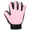Pet Glove állatszőrtelenítő kesztyű rózsaszín változat 40168