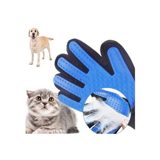 Pet Glove állatszőrtelenítő kesztyű rózsaszín változat 40168