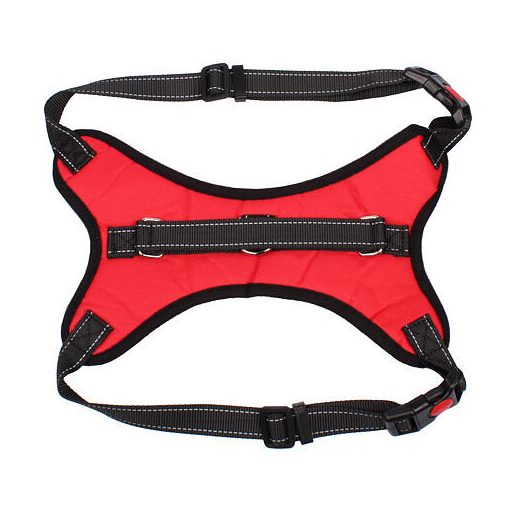 Testhezálló kutyahám piros méret XL