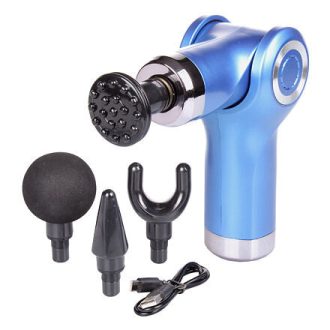   Masszázspisztoly Mini vibrációs masszázspisztoly kék változat 40358