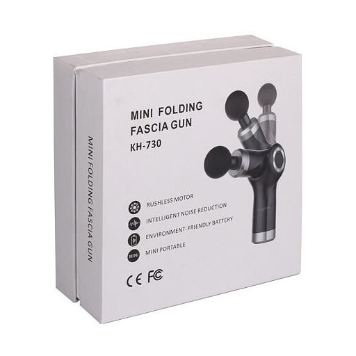 Masszázspisztoly Mini vibrációs masszázspisztoly kék változat 40358