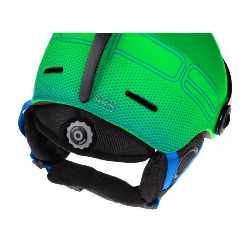 Speedy PRO children's skihelmet green opaque circuit 53-55