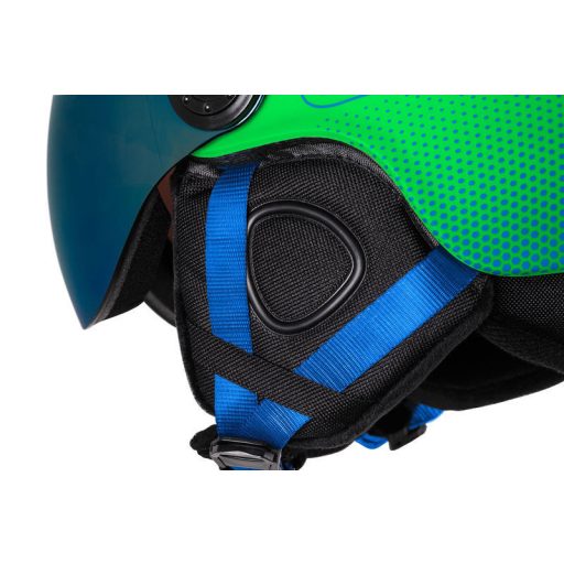 Speedy PRO children's skihelmet green opaque circuit 53-55