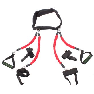 Boxing Band Set resistance ropes set red variant 40553