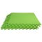 Colored Puzzle fitness pad green packaging 4 pcs