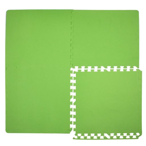 Colored Puzzle fitness pad green packaging 4 pcs