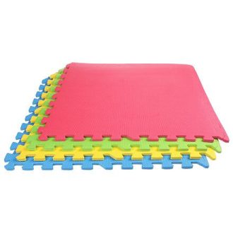 Színes Puzzle fitneszpad színkeverék csomagolásban 4 db