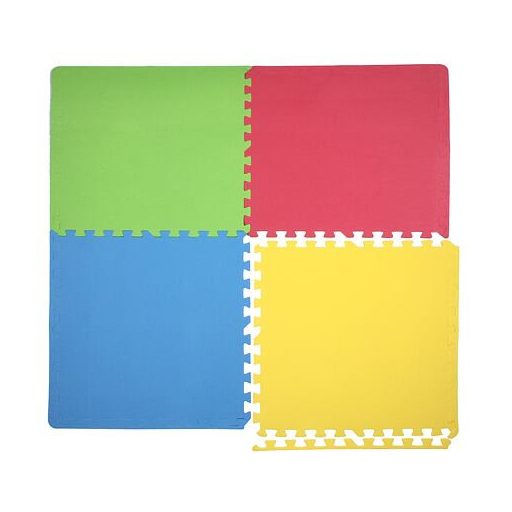 Színes Puzzle fitneszpad színkeverék csomagolásban 4 db