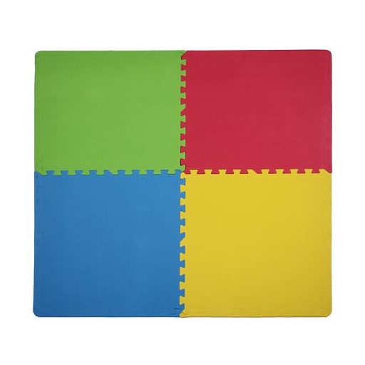 Színes Puzzle fitneszpad színkeverék csomagolásban 4 db
