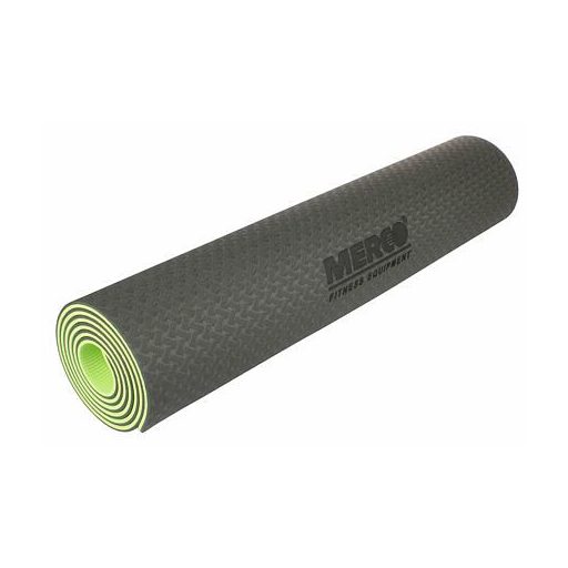 Yoga TPE 6 dupla matrac sportmatrac fekete-zöld változat 40619