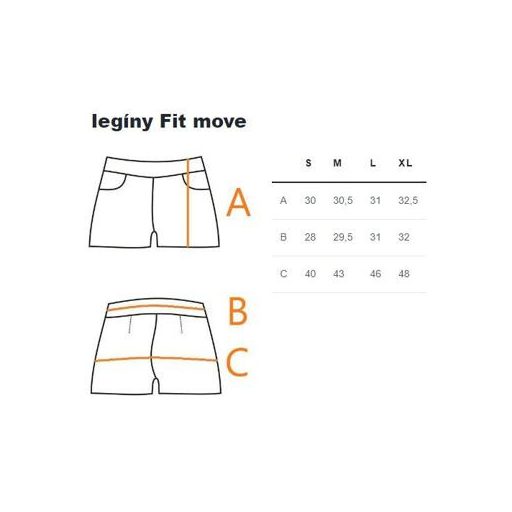 Fit Move rövid leggings lila ruha S-es méret