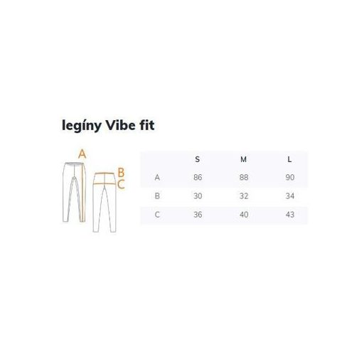 Vibe Fit sportleggings szürke ruházat L-es méret