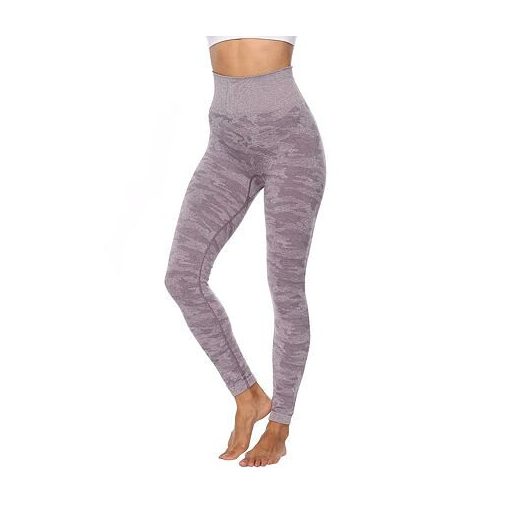 Fitnesz nadrág sport leggings lila ruházat L méret