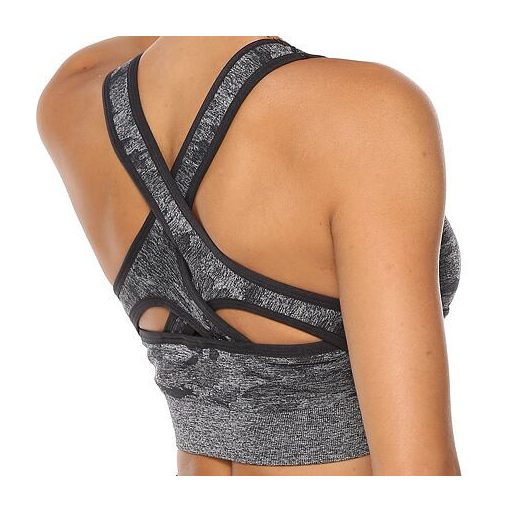 Cut Bra sportmelltartó szürke ruházat S-es méret