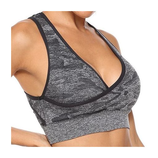 Cut Bra sportmelltartó szürke ruházat S-es méret