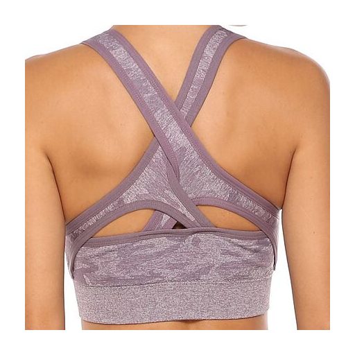 Cut Bra sportmelltartó lila ruházat M-es méret