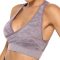 Cut Bra sportmelltartó lila ruházat L-es méret