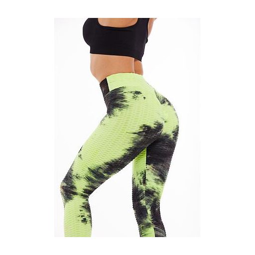 Jóga Színű sportleggings sárga ruházat S méret