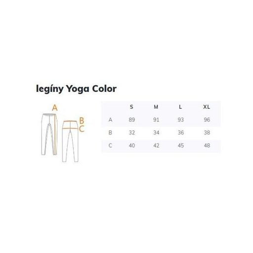 Jóga Színes sportleggings kék ruházat M-es méret