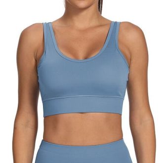 Yoga Feel sportmelltartó kék ruha L-es méret