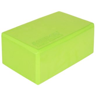 Yoga Block lime height/width 10 cm