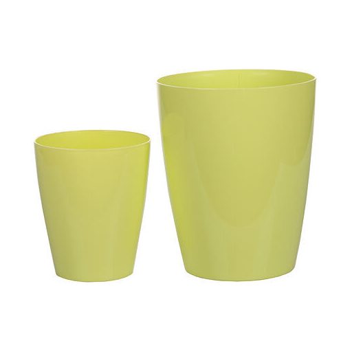 Ornella díszes virágcserép lime átmérőjű 15 cm
