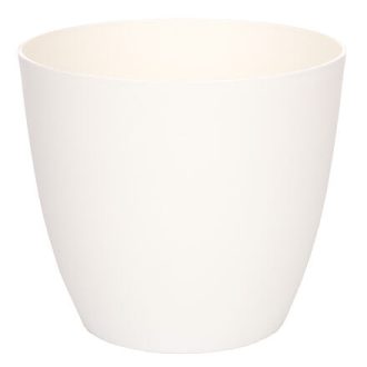 Ella Mat díszes virágcserép fehér átmérőjű 10 cm