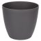 Ella Mat decorative flower pot anthracite diameter 13 cm