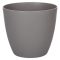 Ella Mat díszes virágcserép szürke átmérő 21 cm