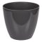 Ella Lesk díszes virágcserép antracit átmérő 13 cm