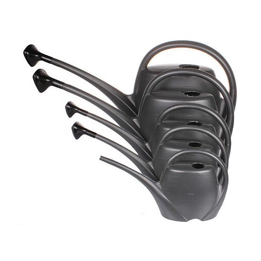 Spring watering can anthracite volume 8 l