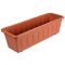 Garden window box terracotta length 50 cm