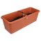 Gardenie Smart self-irrigation window box terracotta length 80 cm