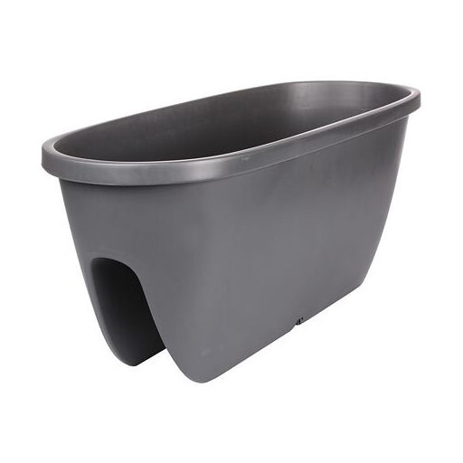 Balconia OVI antracit színű korlátcserép, hossza 30 cm