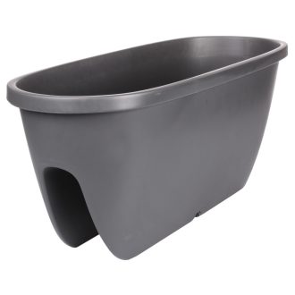 Balconia OVI railing pot anthracite length 60 cm
