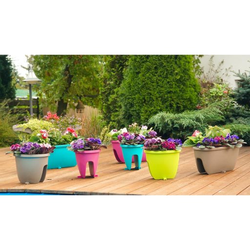 Balconia OVI railing pot anthracite length 60 cm
